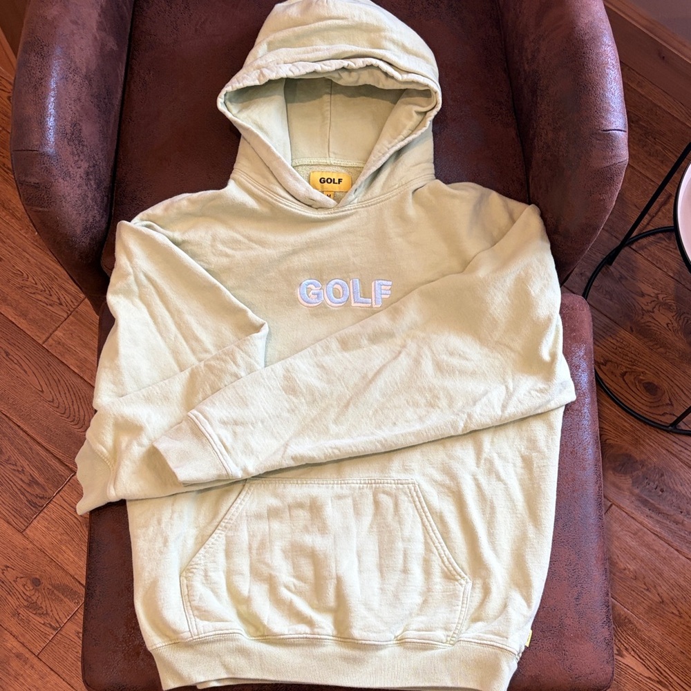 Men's Light Green Hoodie